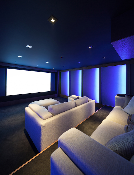 Home Theater Designs for Palm Beach Homes